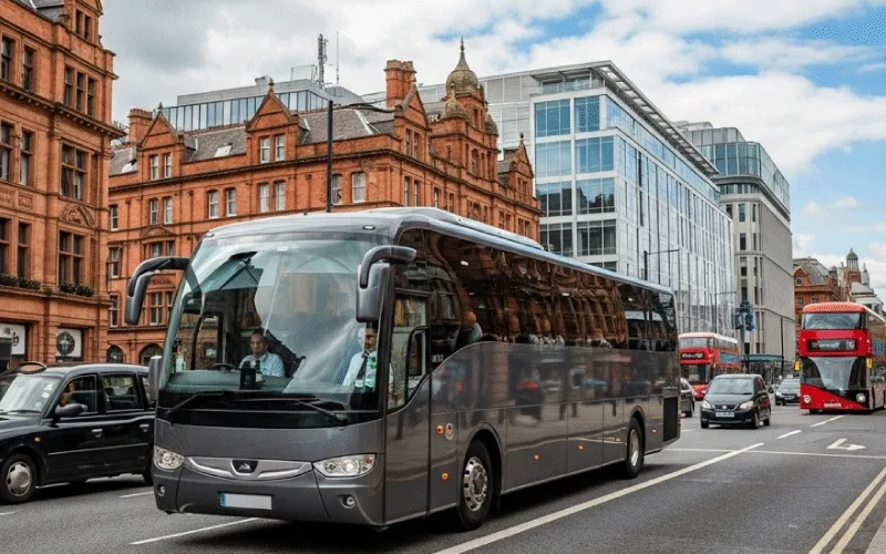 Finance team reviewing corporate travel budgets during a strategy meeting