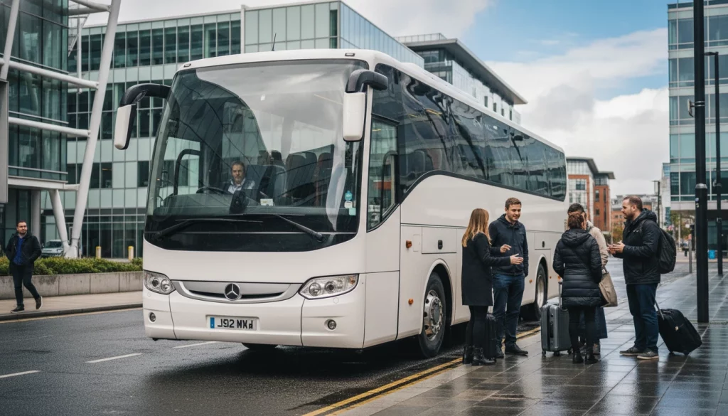 National Standards, Local Knowledge Coach Hire That Works in ManchesterLocal proof MediaCityUK, city centre access, northern hubs