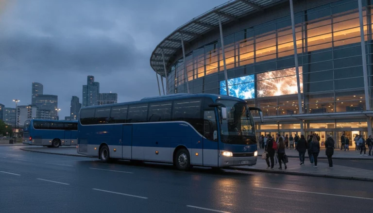 AO Arena & Co-op Live Coach Hire