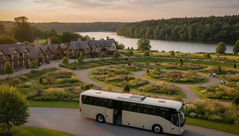 Trentham Gardens & Estate Coach Hire from Manchester